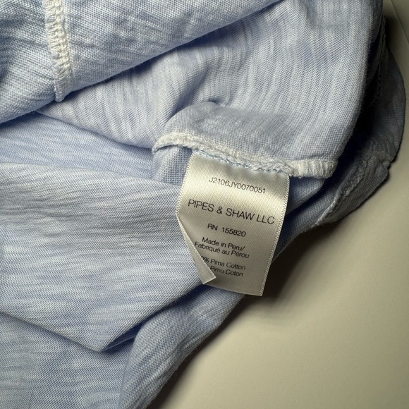 Veronica beard light purple ruffle top size L - Picture 3 of 3